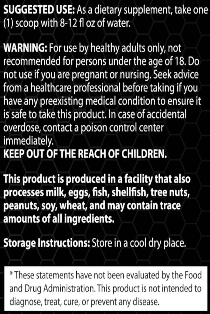 Creatine Directions Info