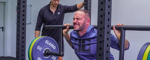 Intense Barbell Squats